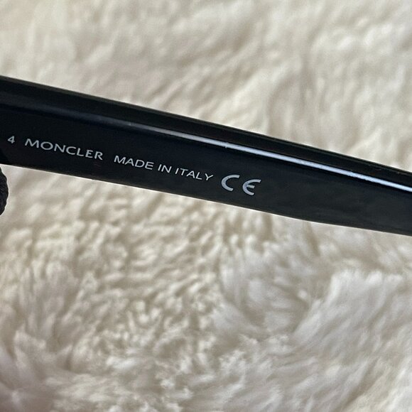 Moncler Diffractor ML 0206 05C Black Mirror Oversized Sunglasses Frame 66-11-140 - Picture 11 of 16